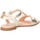Chaussures Fille Sandales et Nu-pieds Unisa LINDEN_C_LMT PLATINO Sandales Enfant OR Doré