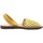 Chaussures Femme Sandales et Nu-pieds Popa California Jaune 30907 008 Jaune