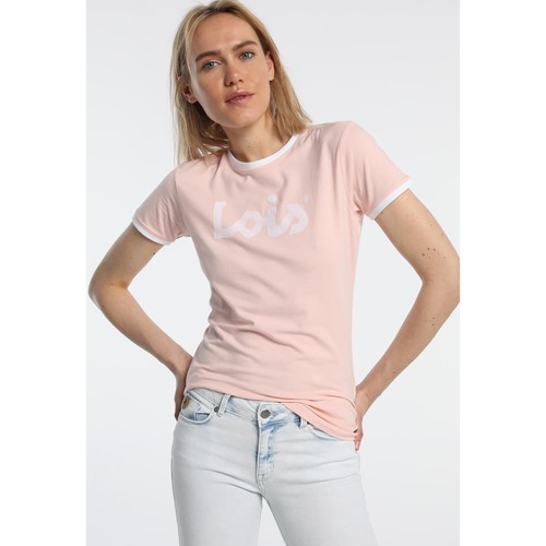 Vêtements Femme T-shirts manches courtes Lois Short En Corde Géante Rose
