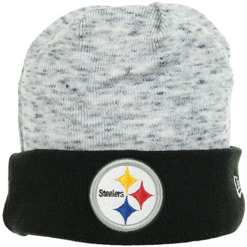 Accessoires textile Bonnets New-Era Bonnet Pittsburgh Steelers Gris