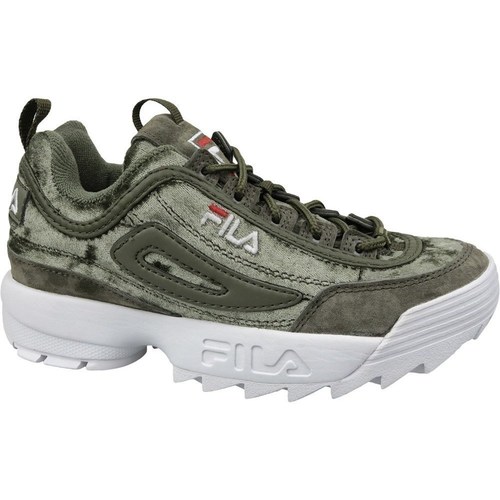 Chaussures Femme Baskets basses Fila cements Disruptor S Wmn Low Olive