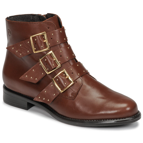 Chaussures Femme Boots Betty London LYS Camel