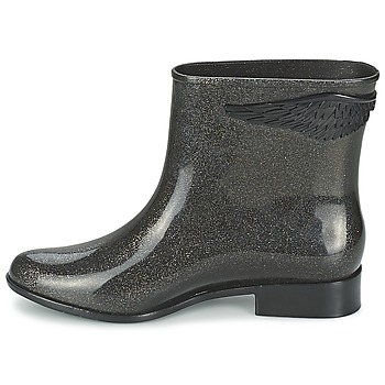 Grey Mer colour-block touch-strap sandals