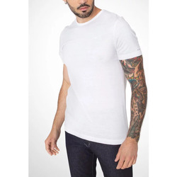 Vêtements Homme Ea7 Emporio Armani chest logo-print T-shirt TBS MERCI Blanc