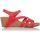 Chaussures Femme Sandales et Nu-pieds Interbios 5633 Rouge
