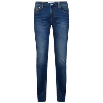 Vêtements Homme Jeans slim Calvin Klein Jeans Jean slim homme  ref_49342 Blue Bleu