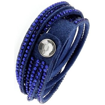 Montres & Bijoux Femme Bracelets Sc Crystal DB0452-BLEU-4B Bleu