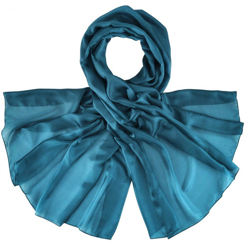 Accessoires textile Femme Oh My Bag Allée Du Foulard Etole soie unie Bleu