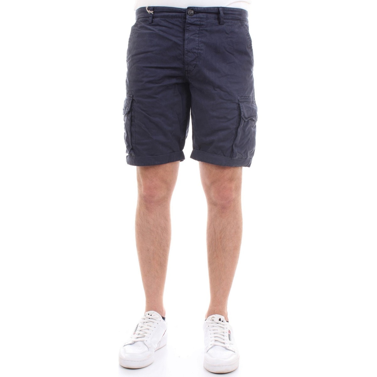 Vêtements Homme Shorts / Bermudas 40weft NICK 5035 Bermudes homme Bleu Bleu