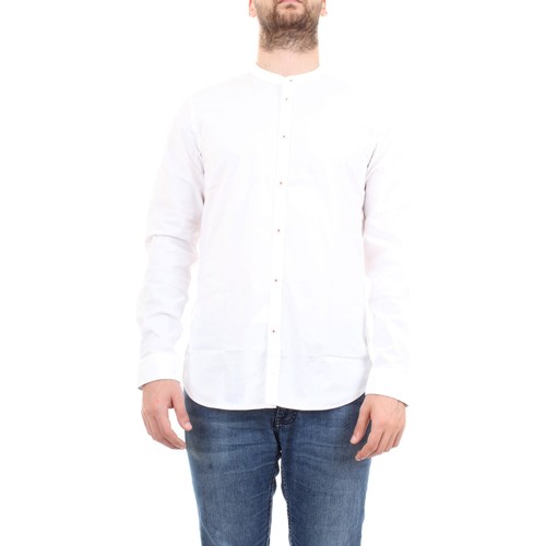 Vêtements Homme Chemises manches courtes Manuel Ritz 2832E604L 203245 Chemise homme blanc Blanc