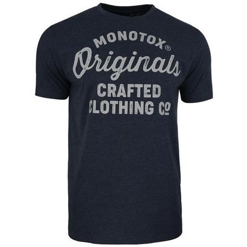 Vêtements Homme T-shirts manches courtes Monotox Originals Crafted Marine