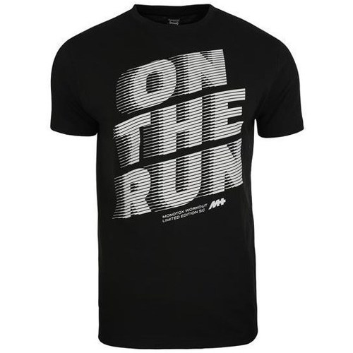 Vêtements Homme T-shirts manches courtes Monotox ON The Run Noir