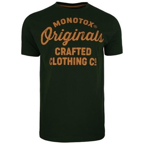 Vêtements Homme T-shirts manches courtes Monotox Originals Crafted Noir