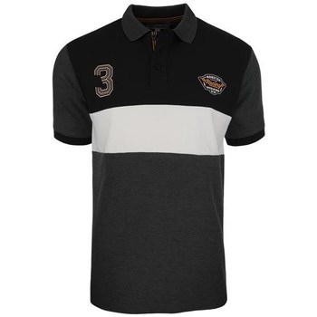 Vêtements Homme T-shirts manches courtes Monotox Polo Racing Graph Blanc, Noir
