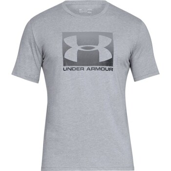 Vêtements Homme T-shirts manches courtes Under Armour sportiva Boxed Sportstyle Gris