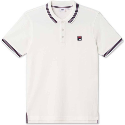 Vêtements Homme T-shirts & Polos Fila Polo  Matcho 4 Homme Blanc Blanc