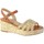 Chaussures Femme Sandales et Nu-pieds Pantoufles / Chaussonsry Sandales Compensee Marron