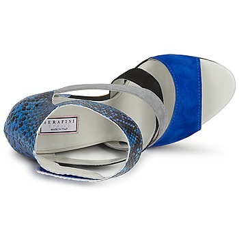 Chaussures Serafini CARRY Noir / Bleu / Gris - Livraison Gratuite 