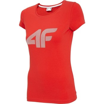 Vêtements Femme T-shirts manches courtes 4F TSD005 Rouge