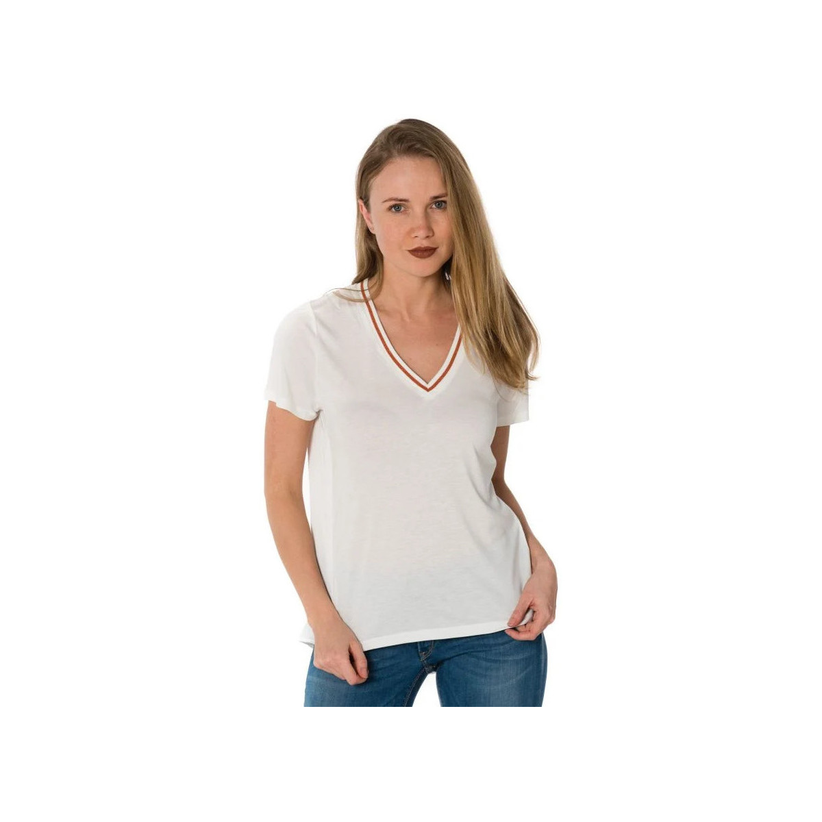 Vêtements Femme Débardeurs / T-shirts sans manche Kaporal BETTY OFF WHITE Blanc