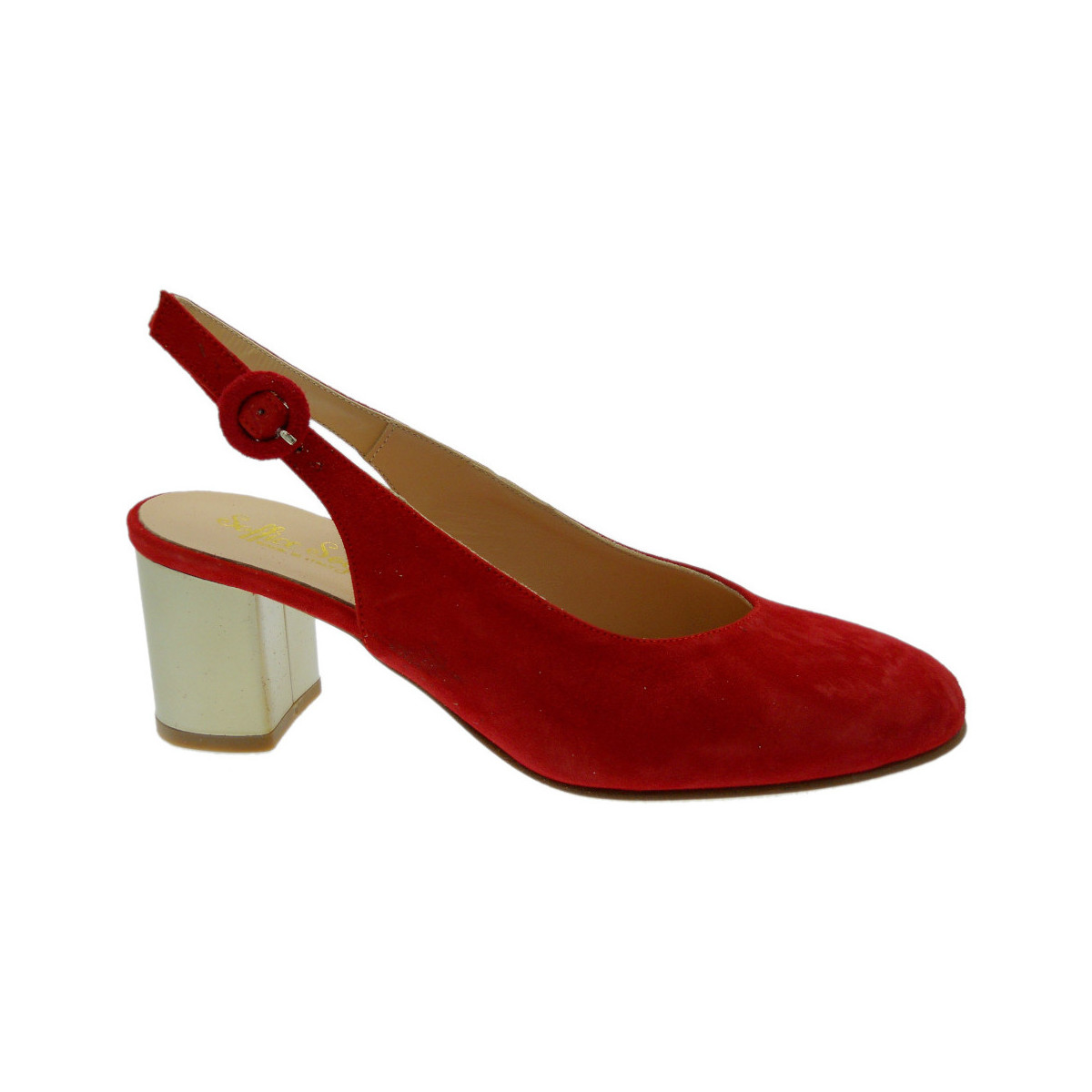 Chaussures Sandales et Nu-pieds Soffice Sogno SOSO20052ro Rouge