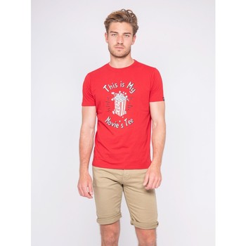 Vêtements Homme T-shirts manches courtes Ritchie T-shirt col rond pur coton NORWIN Rouge