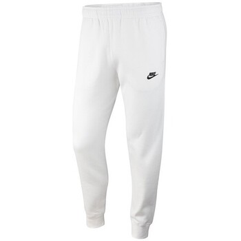 Vêtements Homme Pantalons de survêtement Nike PANTALON  CLUB FLEECE / BLANC Blanc