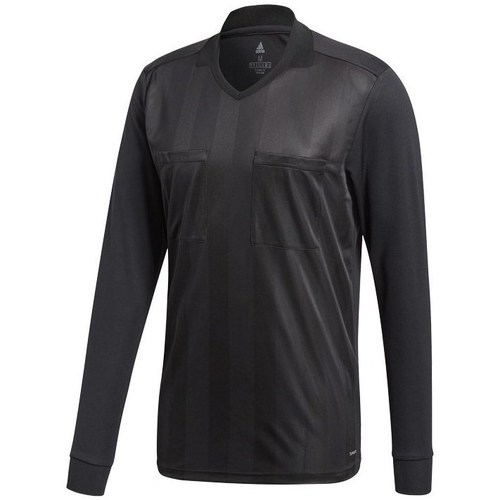 Vêtements Homme T-shirts manches courtes adidas Originals Referee 18 Jersey LS Noir