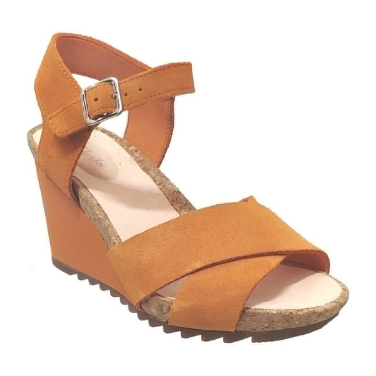 Chaussures Femme Sandales et Nu-pieds Clarks Flex sun Orange