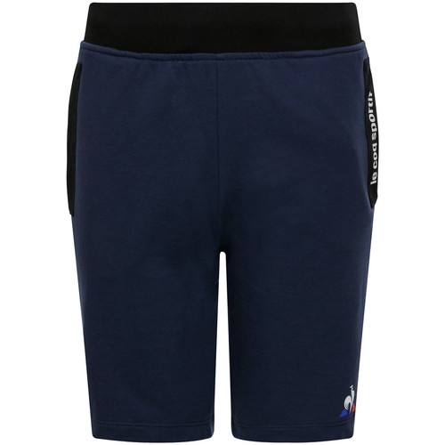 Vêtements Enfant Shorts puff / Bermudas Le Coq Sportif Ess Short Regular N Bleu