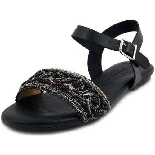 Chaussures Femme Sandales et Nu-pieds Raquel Perez Femme Chaussures, Sandales, Cuir douce-ABIGAIL1 Noir