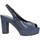 Chaussures Femme Sandales et Nu-pieds Martina B 19-159-nv santal Femme Bleu Bleu