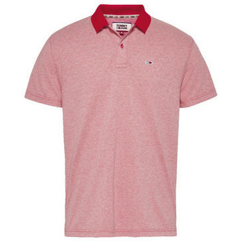 Vêtements Homme T-shirts & Polos Tommy Jeans Polo  ref_49250 Rouge Rouge