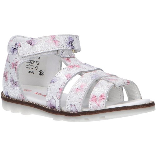 Chaussures Fille Kickers 784391-10 NOOPI Blanco - Chaussures Sandale Enfant 45 