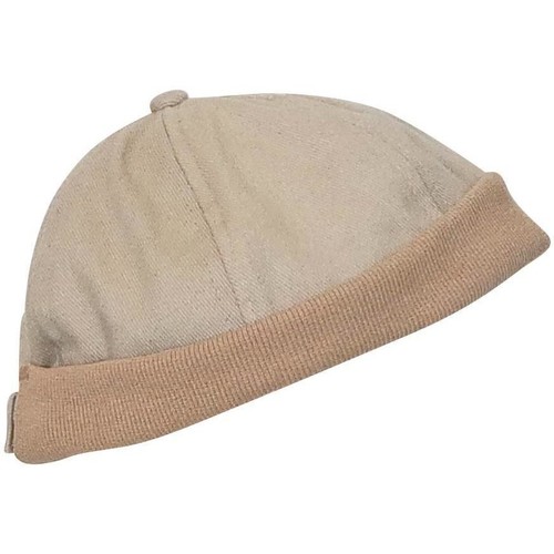 Accessoires textile Homme Bonnets Chapeau-Tendance Bonnet marin en coton Beige