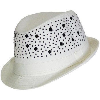 Accessoires textile Femme Chapeaux Chapeau-Tendance Chapeau borsalino SUEVE Blanc