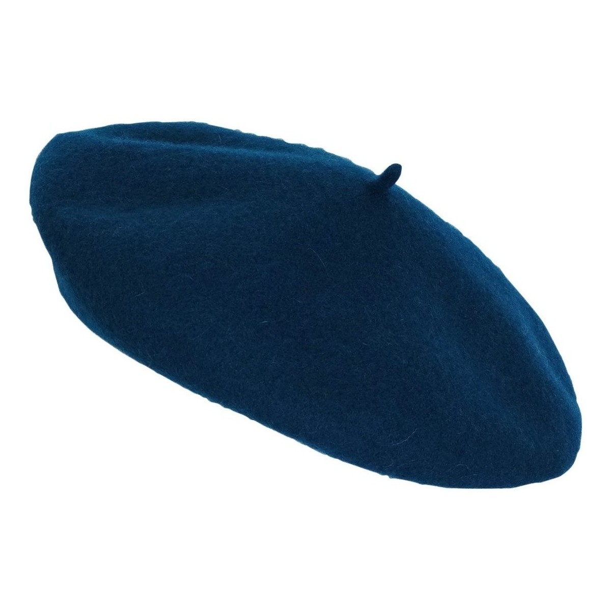 Accessoires textile Femme Chapeaux Chapeau-Tendance Béret 100% laine Bleu