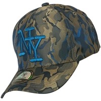 Accessoires textile Casquettes Chapeau-Tendance Casquette ADOLIE NY NY Fashion Baseball Bleu turquoise
