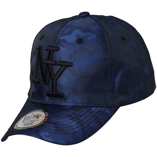 Accessoires textile Casquettes Chapeau-Tendance Casquette ADJA NY Fashion Baseball Bleu