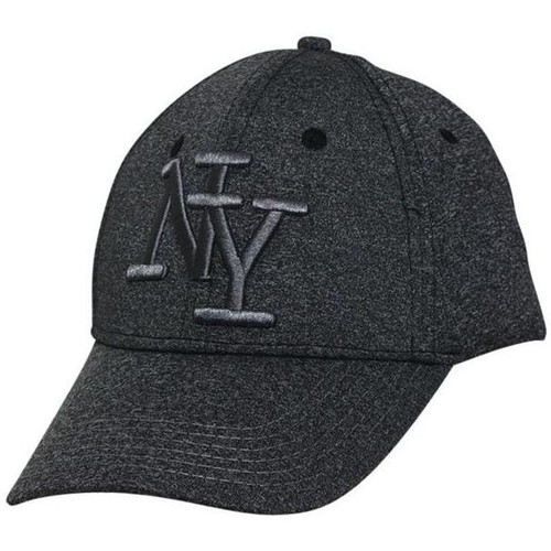 Accessoires textile Casquettes Chapeau-Tendance Casquette chinée NY Fashion Baseball Gris