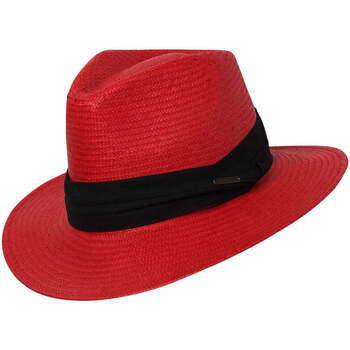 Chapeau-Tendance Chapeau style panama WILL Rouge - Accessoires textile Chapeaux  Homme 29,99 €