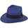 Accessoires textile Chapeaux Chapeau-Tendance Chapeau style panama WILL Bleu