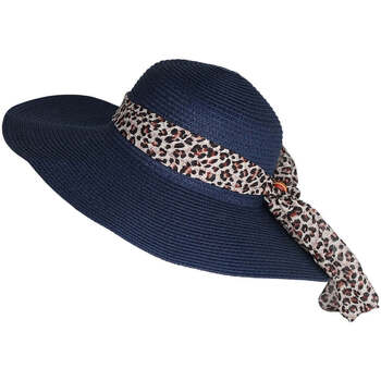 chapeau chapeau-tendance  chapeau capeline bandeau léopard 