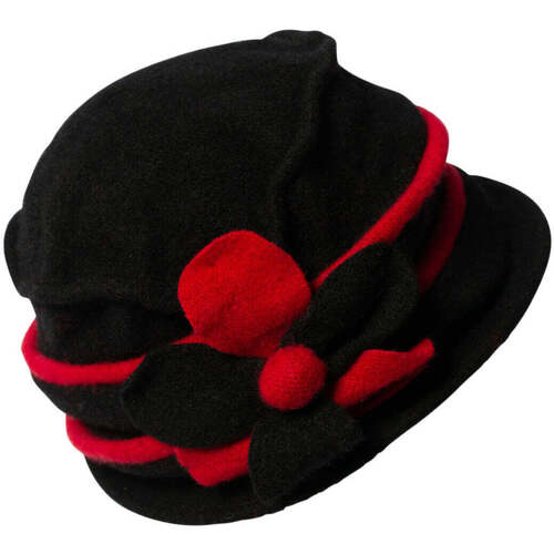Accessoires textile Femme Chapeaux Chapeau-Tendance Chapeau cloche laine YOKO Rouge