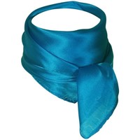 Accessoires textile Femme Douceur d intéri Chapeau-Tendance Foulard polysatin uni Bleu