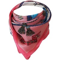Accessoires textile Femme Top 5 des ventes Chapeau-Tendance Foulard polysatin BOZA Rose
