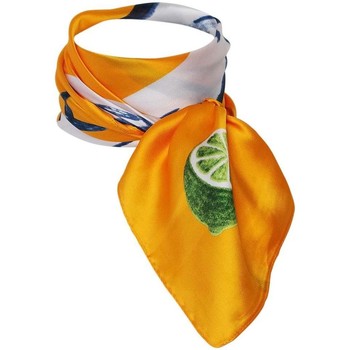 Accessoires textile Femme Corine De Farme Chapeau-Tendance Foulard polysatin POISSONS Orange