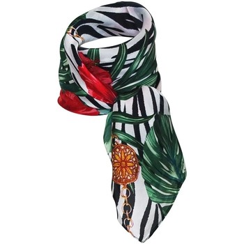 Accessoires textile Femme Cravate Tricot Stadium Chapeau-Tendance Foulard polysatin HIBISCUS Vert