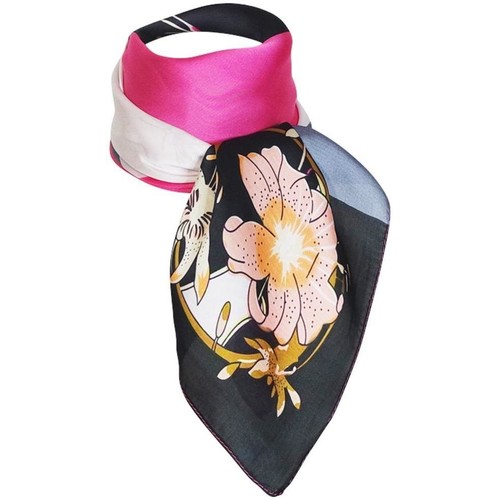 Accessoires textile Femme Newlife - Seconde Main Chapeau-Tendance Foulard polysatin KATIA Rose