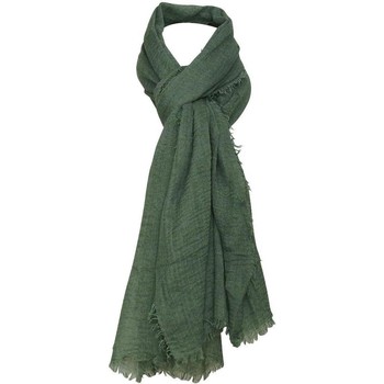 Accessoires textile Femme Echarpes / Etoles / Foulards Chapeau-Tendance Cheche froissé uni écharpe foulard Homme Femme Vert kaki